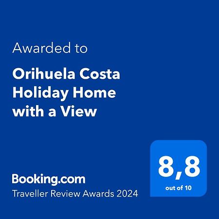 Orihuela Costa Holiday Home With A View Alicante Esterno foto